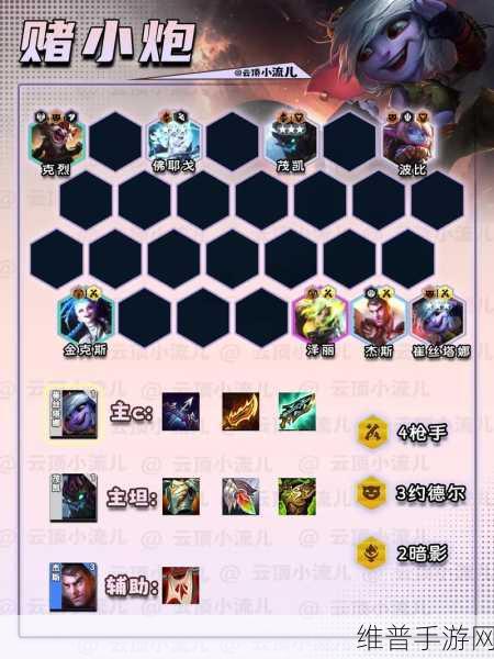 云顶之弈S8,枪手阵容的绝佳选择与实战技巧深度解析