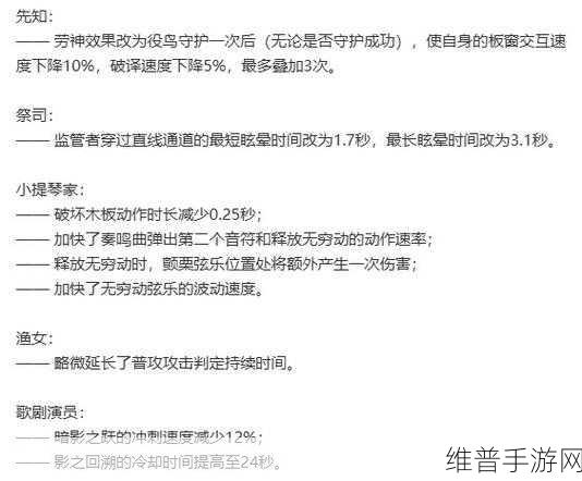 第五人格先知天赋加点全攻略