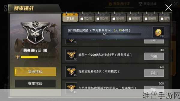 绝地求生刺激战场 S4 赛季规则深度探秘