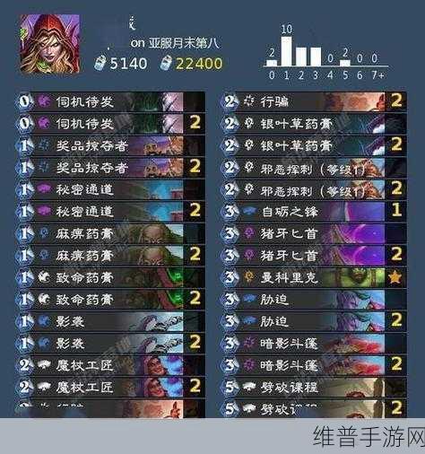 炉石传说，掌控凌乱静奇数贼卡组 制霸战场