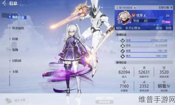 晶核COA手游新职业揭秘，深度解析与攻略指南