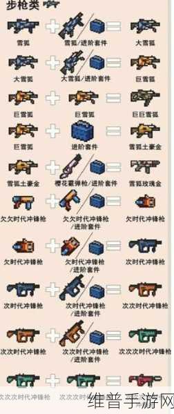 探索元气骑士全武器稀有度图鉴,精心打造你的最佳武器组合