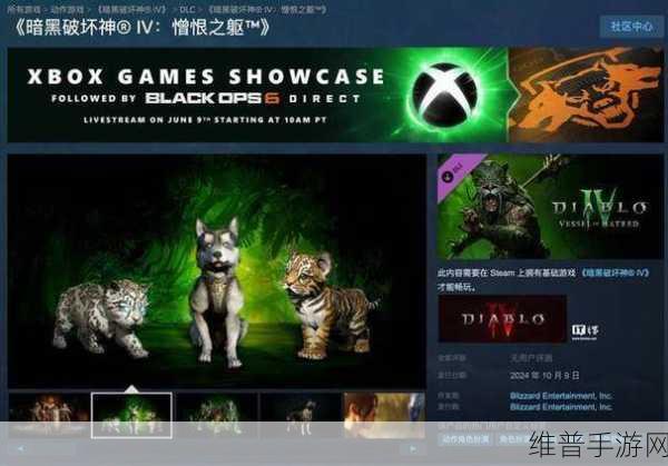 暴雪直播揭秘，暗黑破坏神4首赛季与不朽新职业深度解析