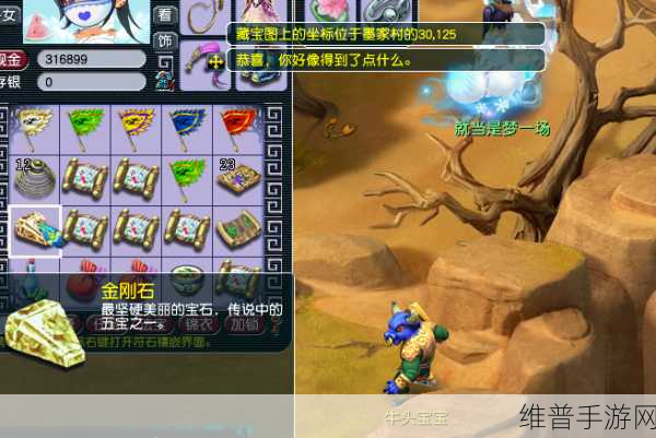 梦幻西游维版高级藏宝图探秘，无尽宝藏等你来