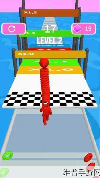 颜色堆栈游戏下载，探索结合收集元素的跑酷新体验