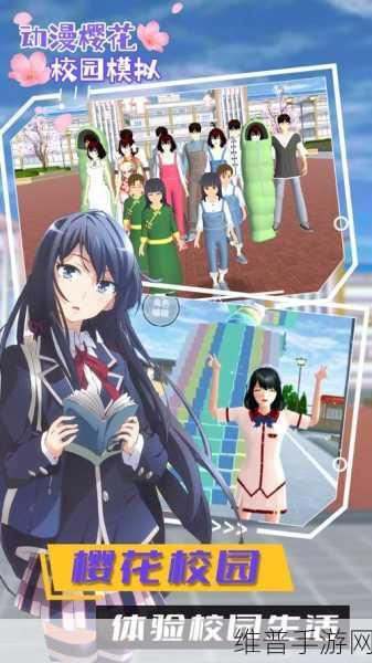动漫女生高中校园游戏下载，体验精彩校园生活的模拟盛宴