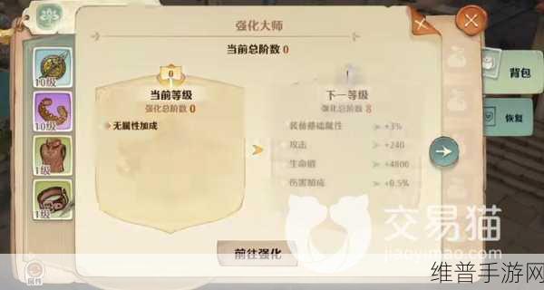 森之国度装备获取与强化全攻略