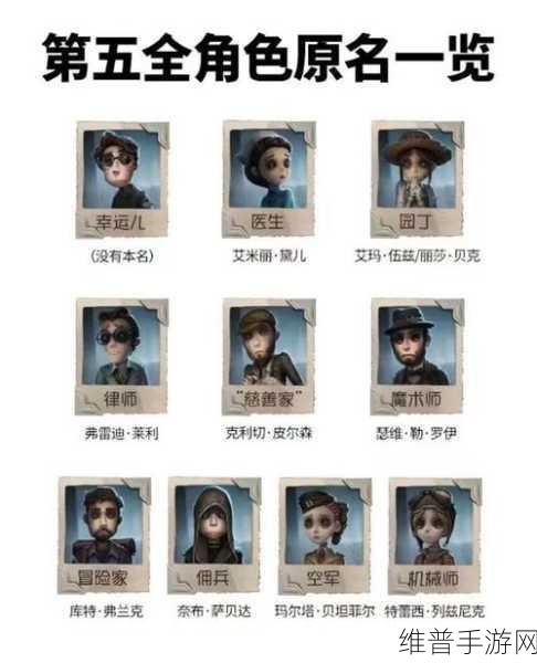 揭秘第五人格中冷门却强大的角色