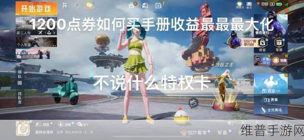 和平精英充值攻略,解锁性价比最高的氪金选项