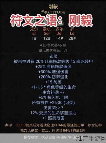 暗黑破坏神不朽，推镜子顺序与点亮符文全攻略