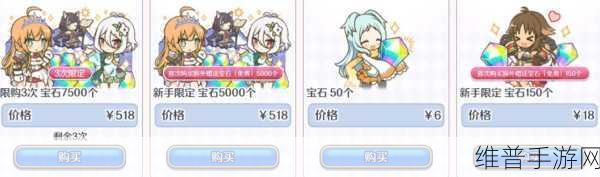 公主连结国服氪金价格表全面分享及一发十连价格深度分析