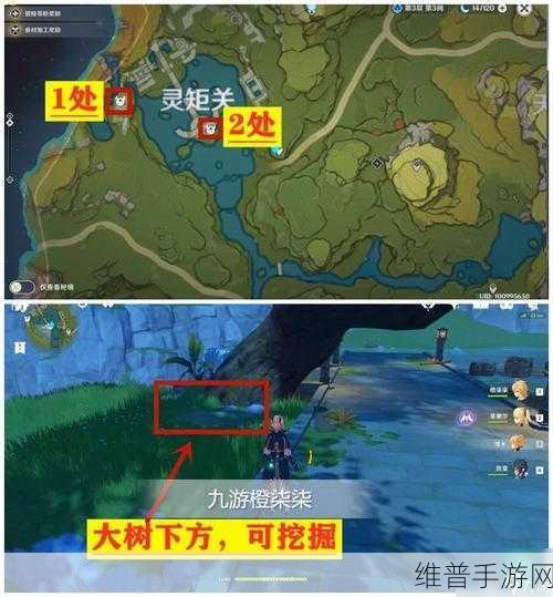 原神影向山底部裂口全攻略,解锁神秘试炼与宝藏