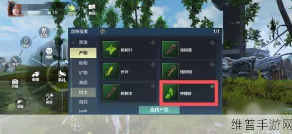 探秘妄想山海柠檬树的奇幻分布之旅