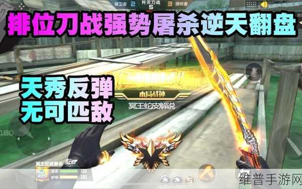 穿越火线手游新版本刀王排位,商城界面优化详解