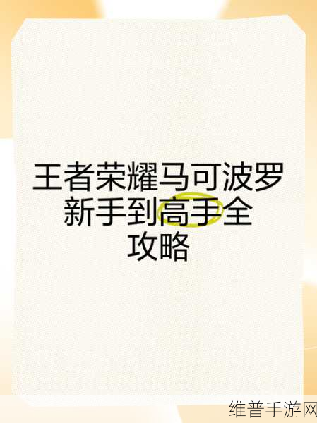 王者荣耀马可波罗能量条掌控秘籍