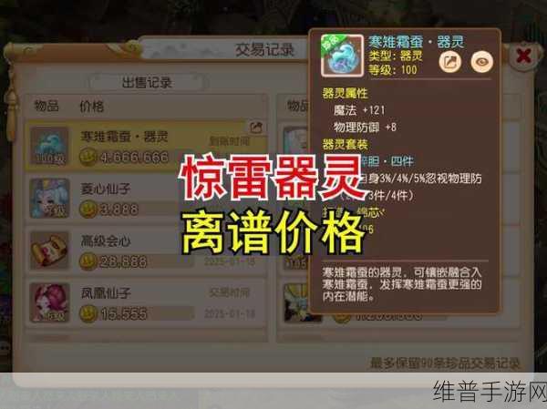 武极天下手游深度解析,雷灵价格揭秘及高效获取秘籍全攻略