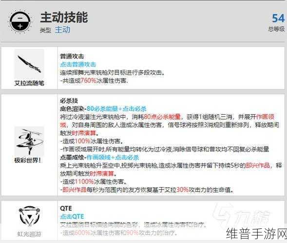 战双帕弥什艾拉万华专武辅助机解析，全方位分析与攻略