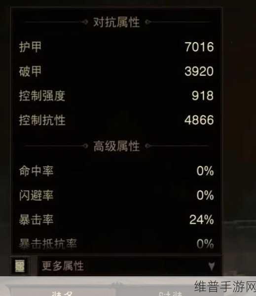 暗黑破坏神:不朽新巅峰属性全解析