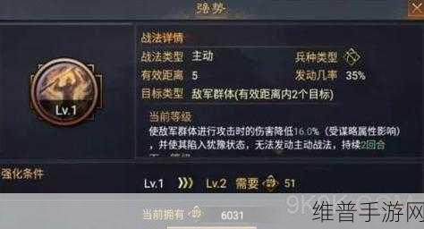 率土之滨，夏侯渊深度解析与虎步关右战法精妙搭配
