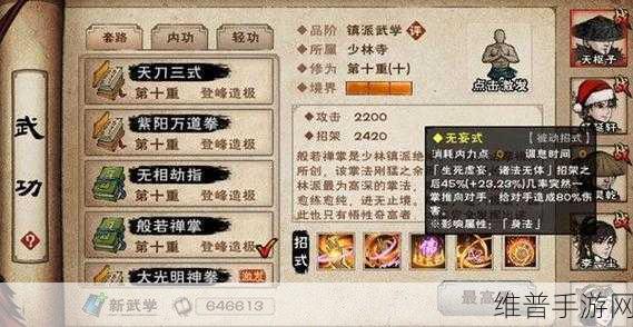 烟雨江湖少林寺加点攻略，打造无敌武僧的秘籍
