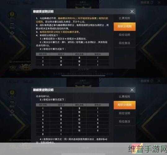 和平精英段位保护全解析，助你攀登游戏巅峰