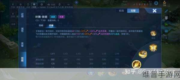 王者荣耀艾琳铭文精准搭配秘籍，战场高效输出指南