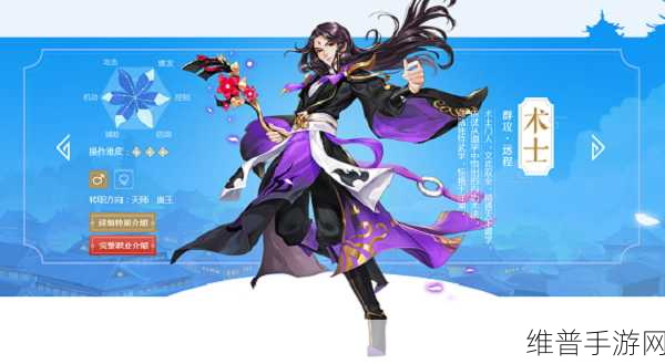 武林外传手游术士技能详解介绍，掌握天地道法，独步江湖
