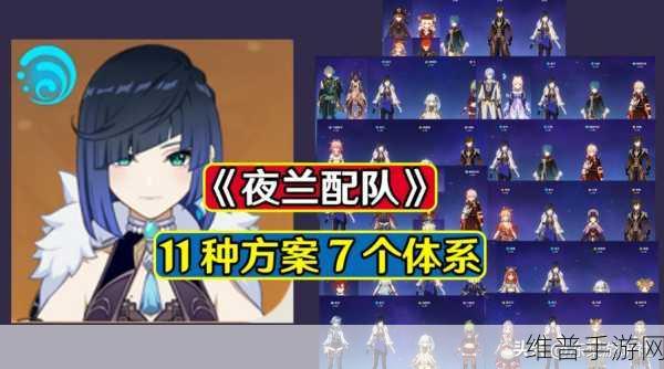 原神夜兰最适合和谁组队？全面解析原神角色配队推荐