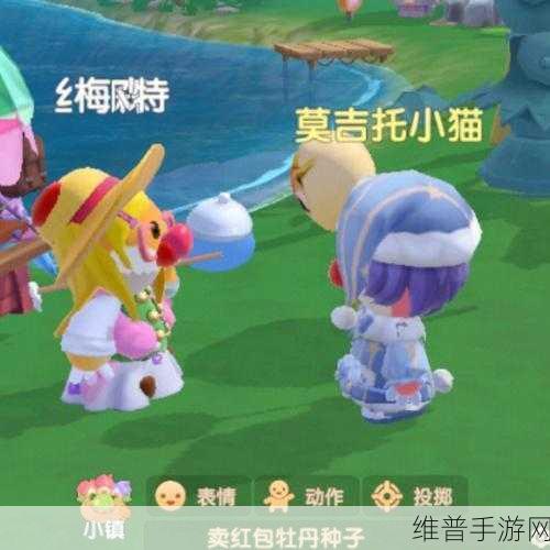 摩尔庄园手游大力商人位置全攻略，揭秘神秘商人的踪迹