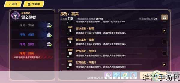崩坏3S理律过往世乐土130难度攻略，全角色最佳阵容与战斗技巧深度解析