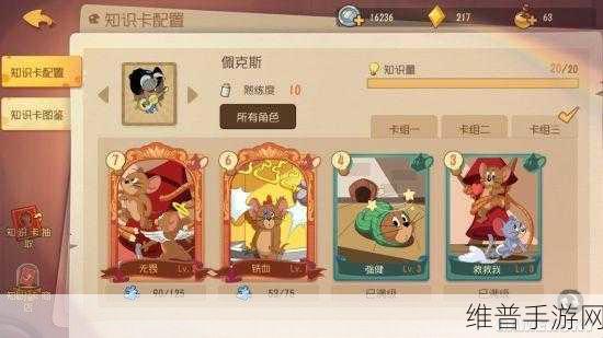 猫和老鼠手游攻略，全面解析回复道具及其运用
