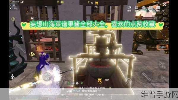 妄想山海手游攻略，详解棪果酱的制作方法与效用