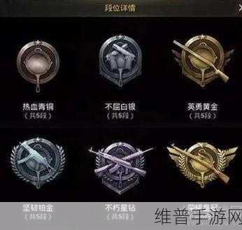 和平精英 2022 分数段位全解析，助你称霸战场