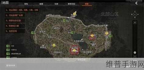 暗区突围露天堆放处位置大全，深入探索最佳资源收集点