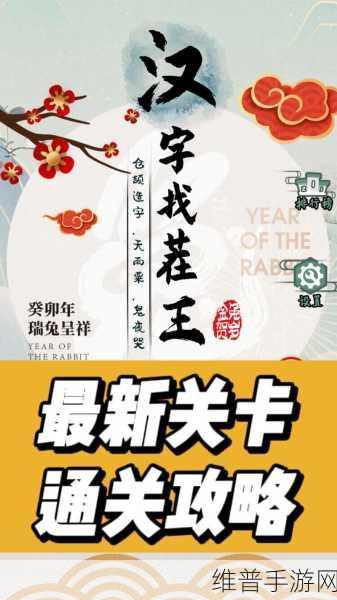 汉字找茬王豪横一家人 2 通关秘籍，巧破关卡全攻略