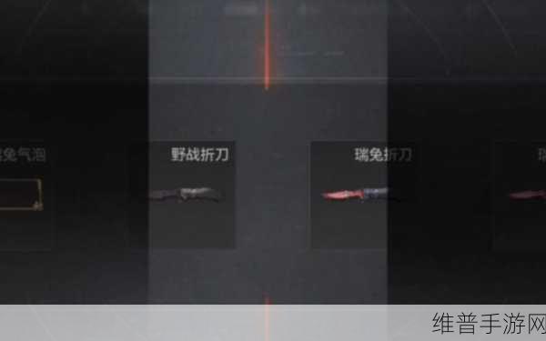 暗区突围刀获得方法介绍，全面剖析获取途径与实战技巧