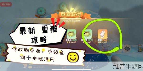 摩尔庄园咕咕球钓鱼攻略，解锁稀有鱼种的终极秘籍