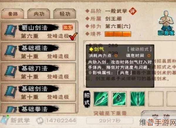 烟雨江湖秘技深度解析，为何无法分配给伙伴使用及策略指南