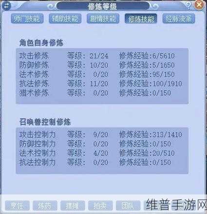 迷你西游洞府修炼全攻略，等级要求与修炼细节深度解析