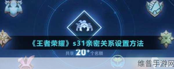 王者荣耀亲密关系建立全攻略，携手共创稳固伙伴之旅的深度指南
