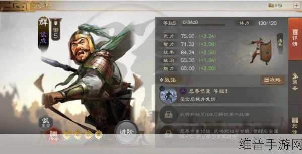 三国志战棋版黄忠实力全解析，属性强度大揭秘