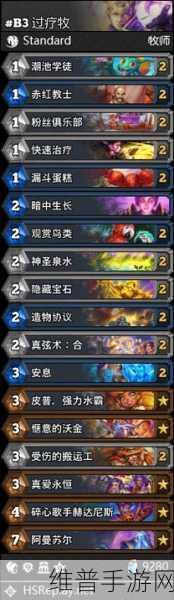 炉石传说新版鱼人卡组搭配推荐，打造高效铺场与buff的王者之路