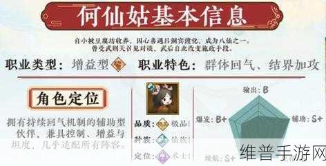 神仙道3 何仙姑阵容搭配全攻略