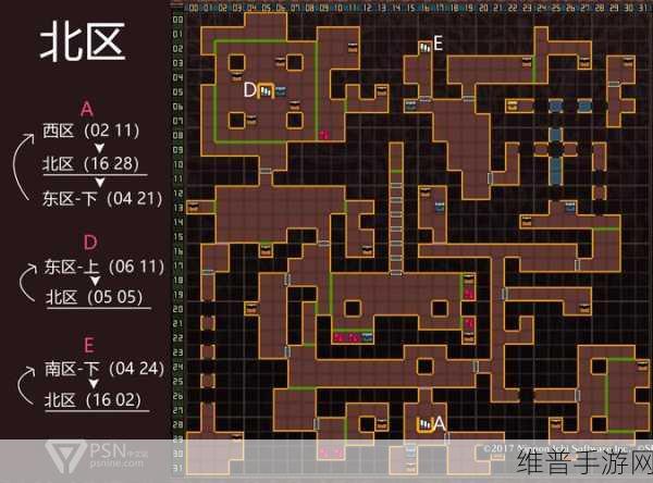 复苏的魔女3-17全面攻略，揭秘传送阵迷宫图