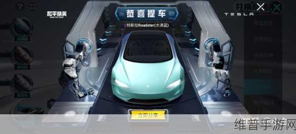 和平精英特斯拉轿车皮肤点券价格全攻略