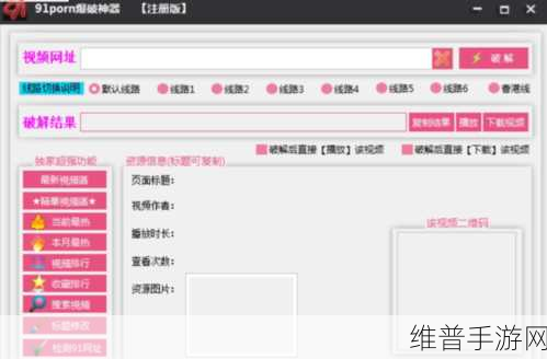 91资源破解版：深度解析拓展91资源破解版的功能与使用技巧