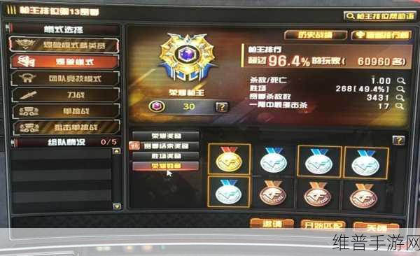 手游穿越火线深度解析，职业段位与经典段位的全面对比