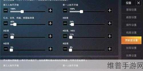 难言和平精英的绝佳灵敏度与键位设置全解析