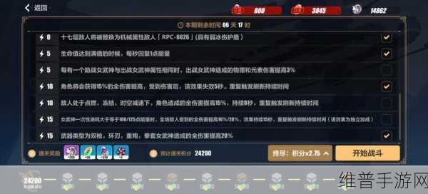 崩坏3次生银翼往世乐土攻略，深度解析资源获取与角色培养技巧