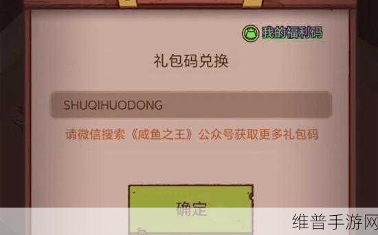 咸鱼之王2023 兑换码 100 连抽全攻略